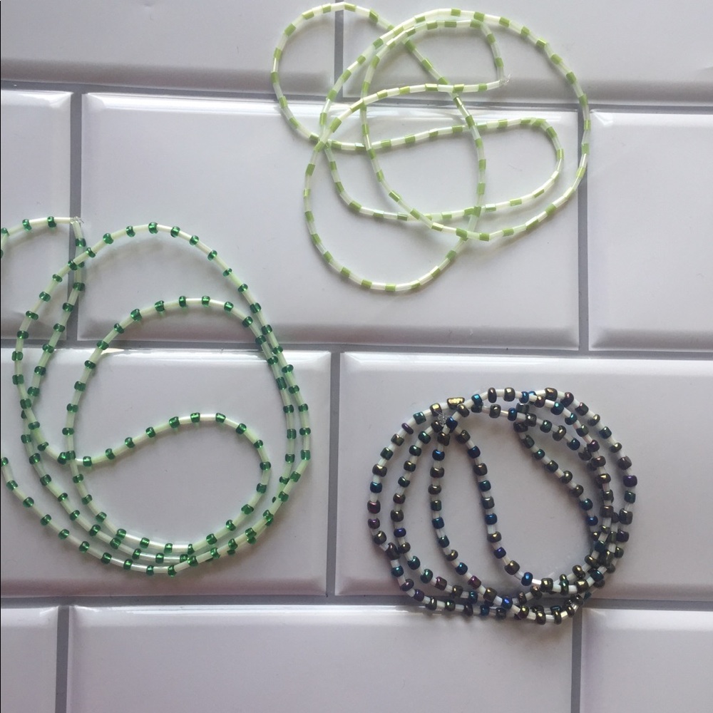 Green Waistbeads